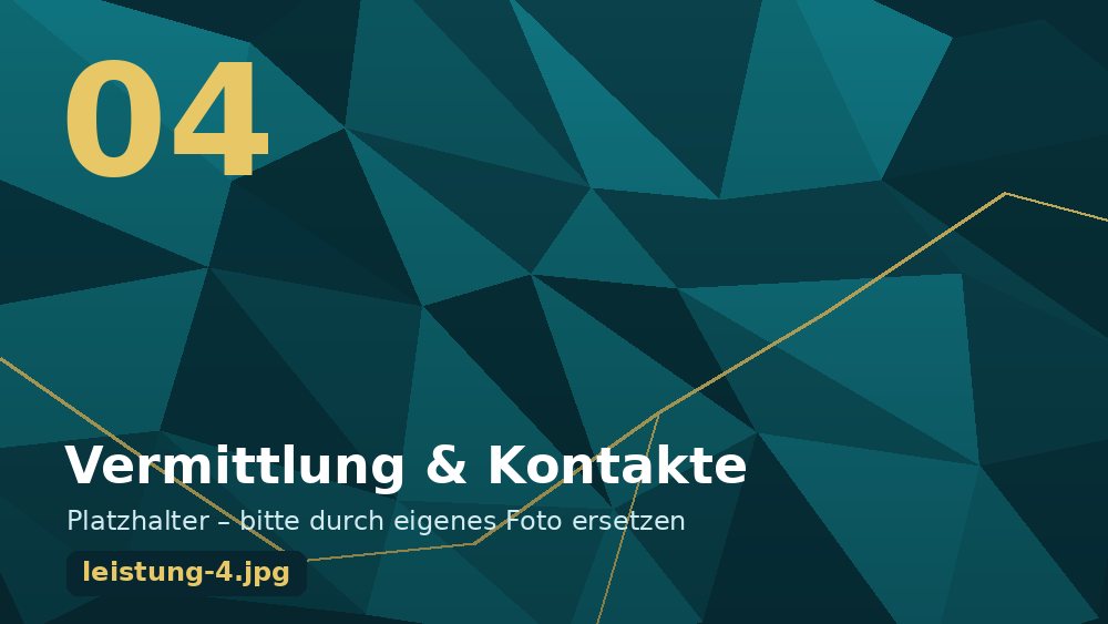 Vermittlung & Kontakte